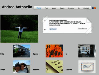 andreaantonello.it screenshot