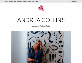 andreacollins.ca screenshot