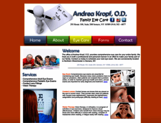 andreakropfod.com screenshot