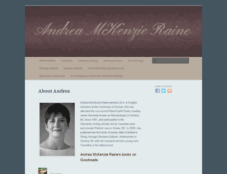 andreamckenzieraine.com screenshot
