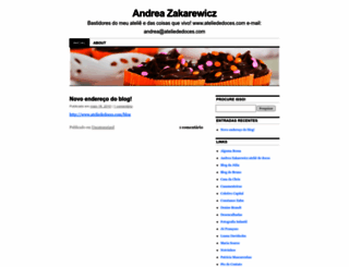 andreazakarewicz.wordpress.com screenshot