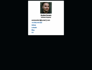 andreiavram.ro screenshot