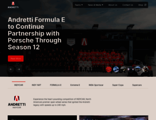 andrettiautosport.com screenshot