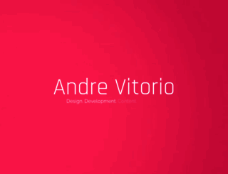 andrevitorio.com screenshot