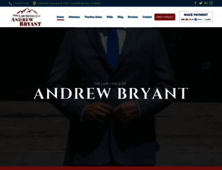 andrewbryantlaw.com screenshot