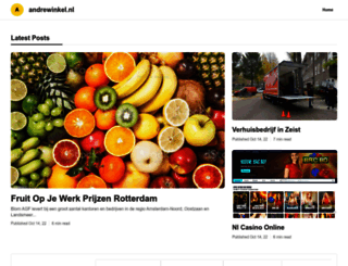 andrewinkel.nl screenshot