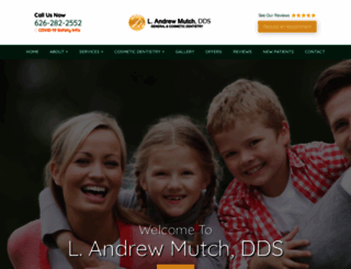 andrewmutchdds.com screenshot
