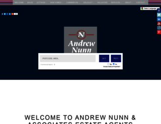 andrewnunnassociates.co.uk screenshot