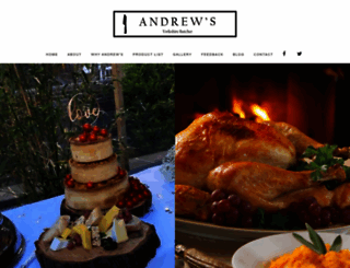andrewsbutchery.co.uk screenshot