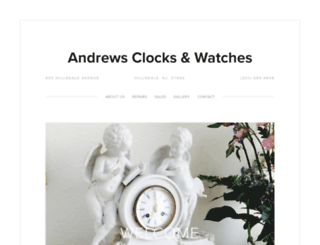 andrewsclocksandwatches.com screenshot