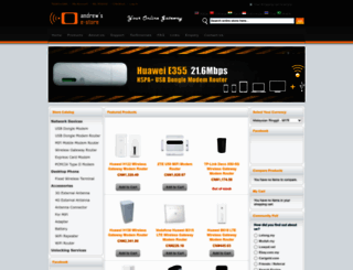 andrewsestore.com screenshot