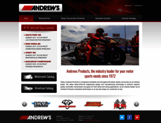 andrewsproducts.com screenshot
