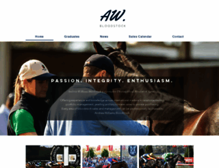andrewwilliamsbloodstock.com screenshot