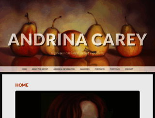 andrinasgallery.wordpress.com screenshot