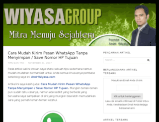 andriwiyasa.com screenshot