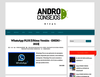androconsejos.com screenshot