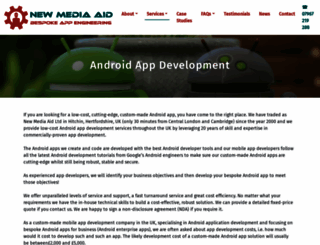 android-app-developer.co.uk screenshot