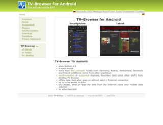 android.tvbrowser.org screenshot
