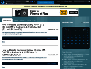 androidbiits.livejournal.com screenshot