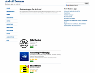 androidbusinessapps.net screenshot