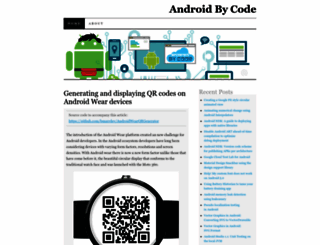 androidbycode.wordpress.com screenshot