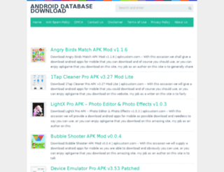 androiddb.net screenshot