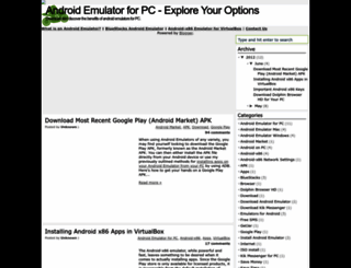 androidemulatorforpc.com screenshot