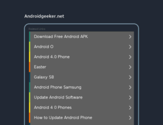 androidgeeker.net screenshot