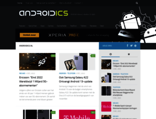 androidics.nl screenshot