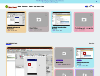androidlearner.com screenshot