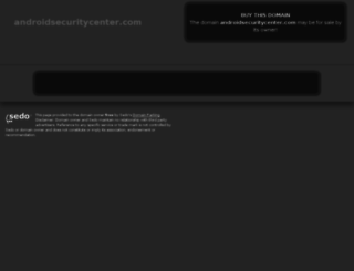 androidsecuritycenter.com screenshot
