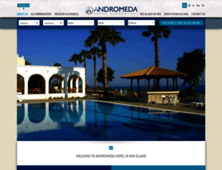 andromeda-kos.gr screenshot