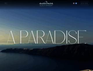 andromeda-santorini.com screenshot