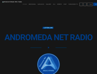 andromedanet.com screenshot