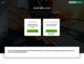 andrulla.com screenshot
