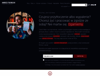 andrzejtucholski.pl screenshot