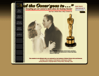 andtheoscargoesto.com screenshot