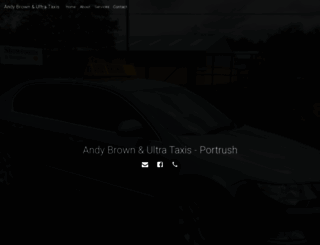 andybrowntaxis.co.uk screenshot