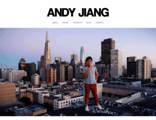 andyjiang.com screenshot