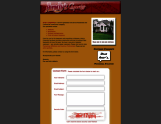 andyscarpentry.com screenshot