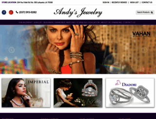 andysjewelry.net screenshot