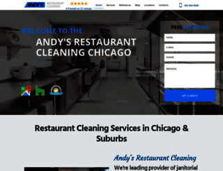 andysrestaurantcleaning.com screenshot