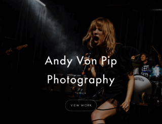 andyvonpipphotography.com screenshot