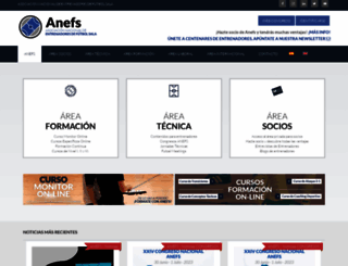 anefs.es screenshot