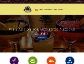 anejosrestaurant.net screenshot