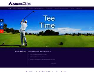anekaclubs.com.my screenshot