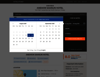 anemon-samsun-hotel.samsun.hotels-tr.net screenshot