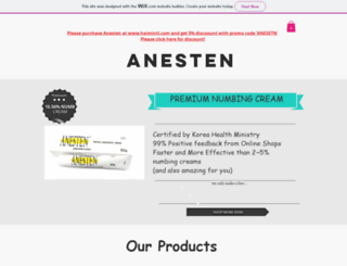 anestencream.org screenshot