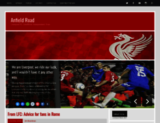 anfieldroad.com screenshot