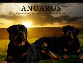 angaros-rottweiler.com screenshot